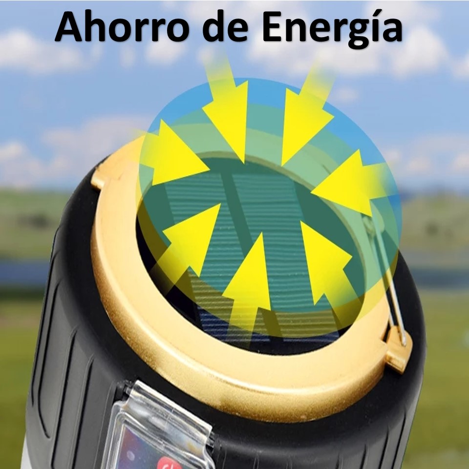 KIT 2 LÁMPARA/FAROL 250W PORTATIL MULTIUSOS C/ CONTROL REMOTO - Imagen 2