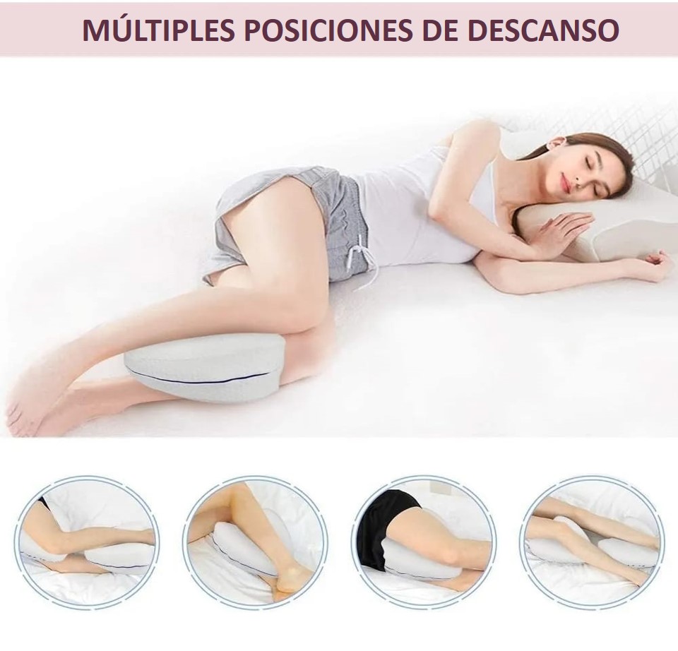 KIT 2 ALMOHADAS ORTOPEDICAS PARA PIERNAS Y RODILLAS - Imagen 4