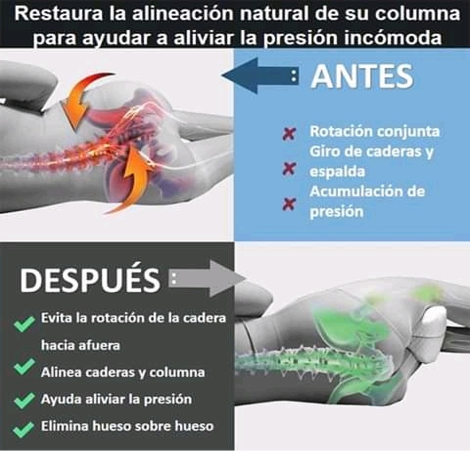 KIT 2 ALMOHADAS ORTOPEDICAS PARA PIERNAS Y RODILLAS - Imagen 2
