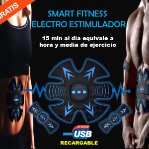 SMART FITNESS ELECTRO ESTIMULADOR - RECARGABLE