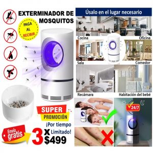 KIT 3 EXTERMINADOR DE MOSQUITOS