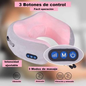 MASAJEADOR COJÍN CUELLO RECARGABLE
