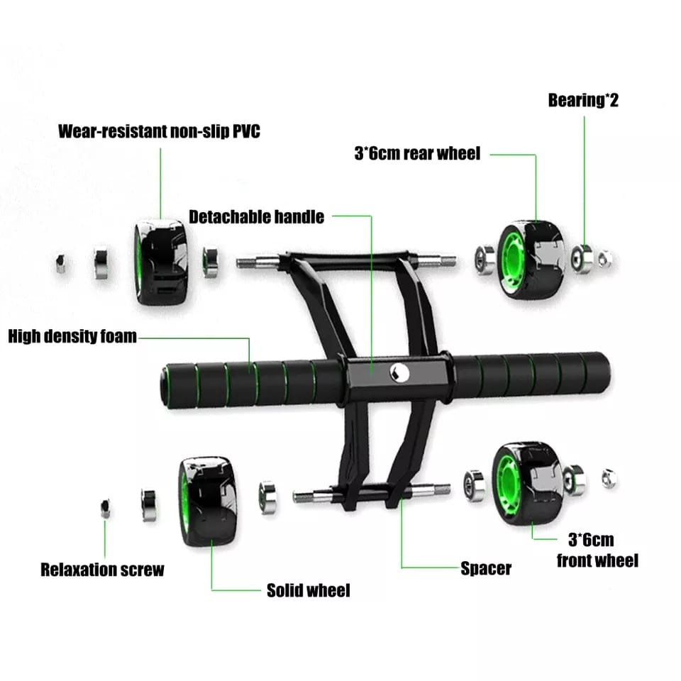 RUEDA EJERCICIO ABDOMINAL - Imagen 5