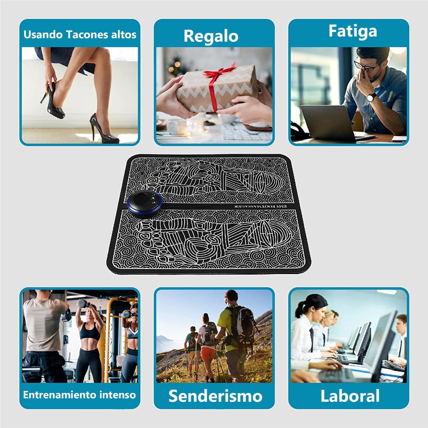 TAPETE DE MASAJE EMS + REGALO - Imagen 7