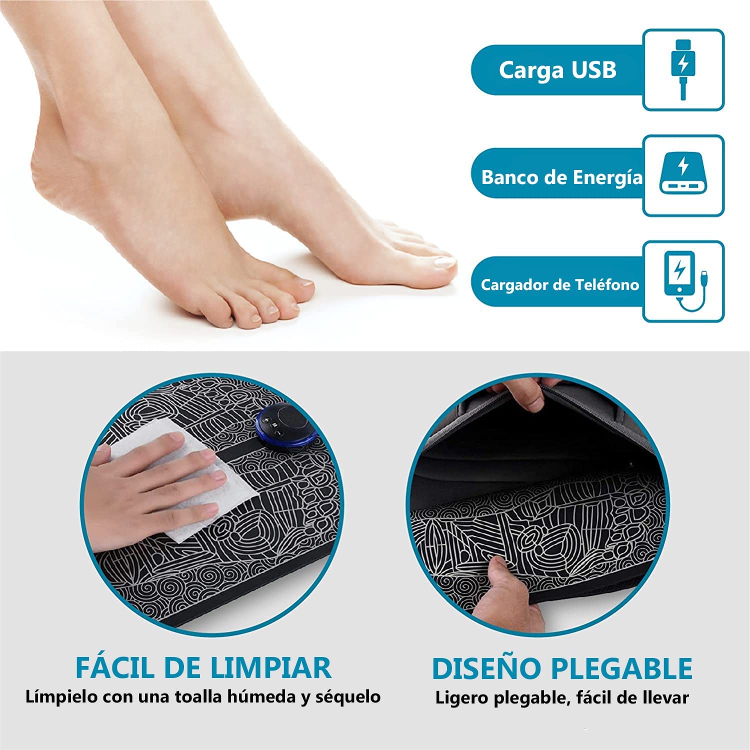 TAPETE DE MASAJE EMS + REGALO - Imagen 5