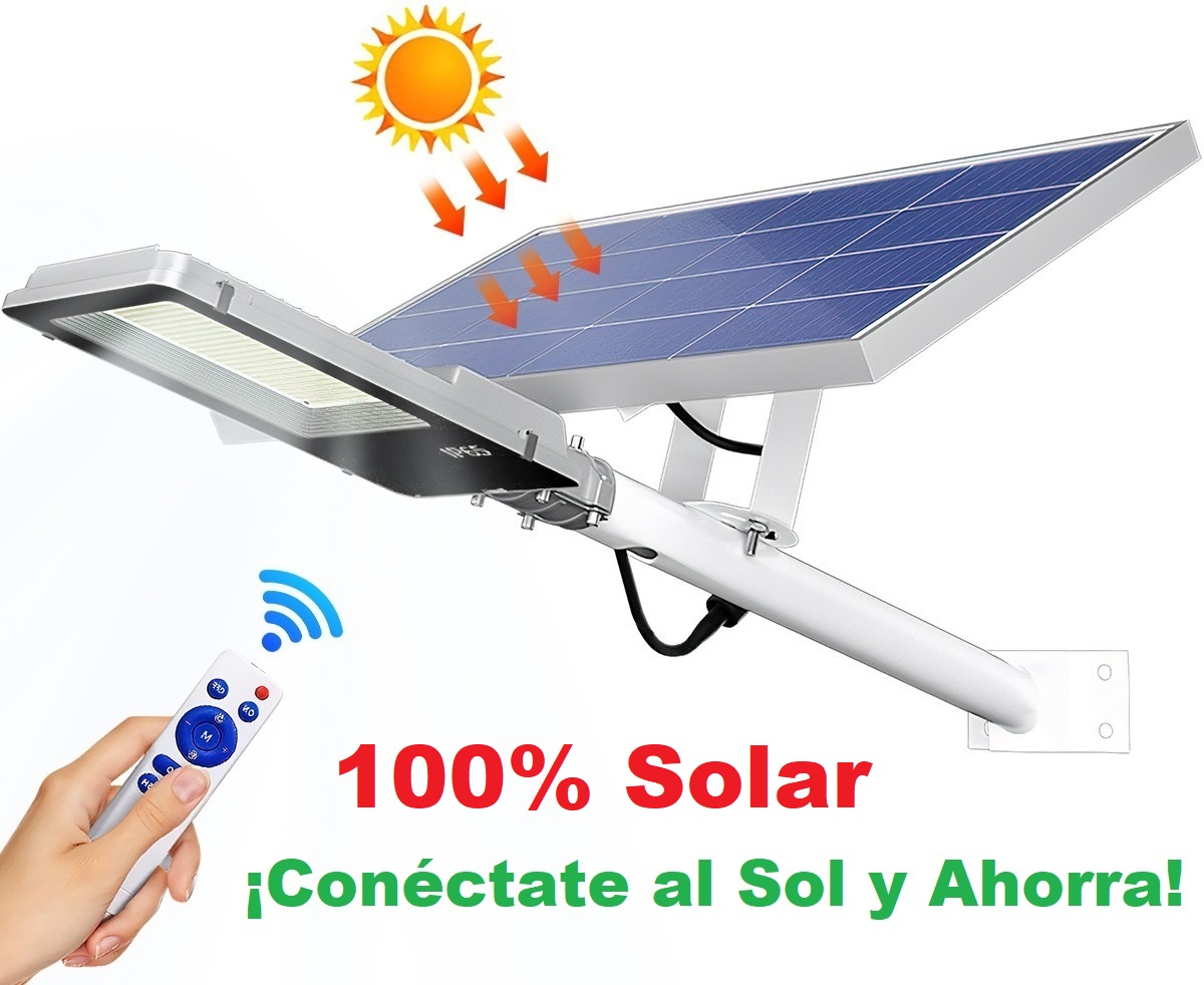 LUMINARIA 100% SOLAR 100W (EQ 1000) - Imagen 2
