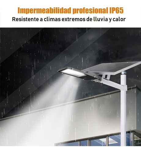 LUMINARIA 100% SOLAR 100W (EQ 1000) - Imagen 5