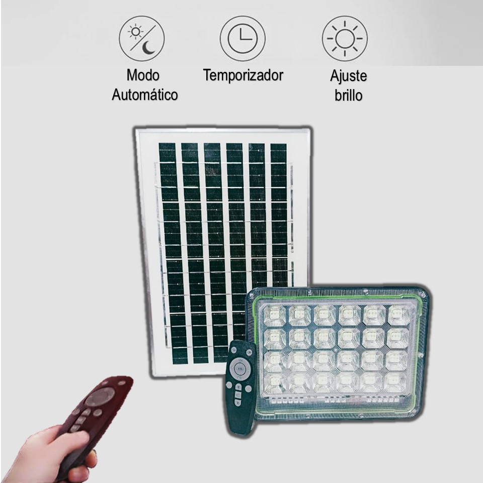 PROMO 2 REFLECTORES SOLARES 100W - Imagen 4
