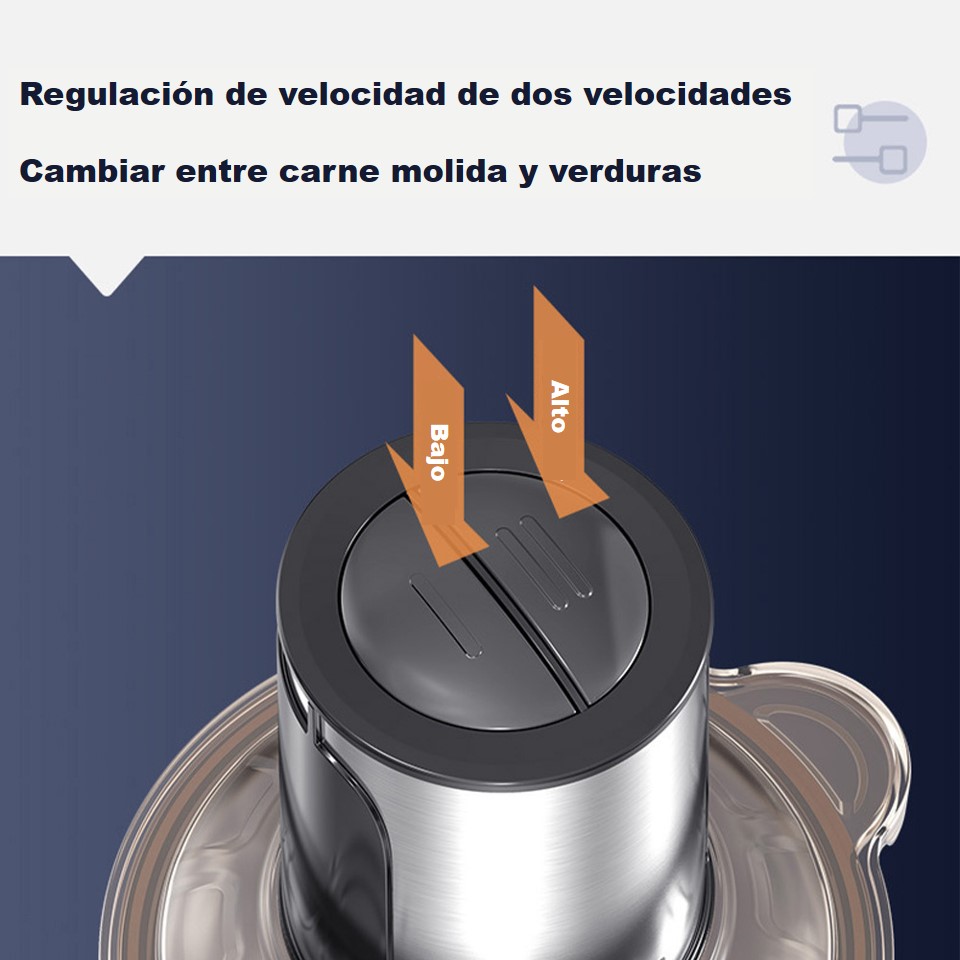 PROCESADOR DE ALIMENTOS 1000W - Imagen 4