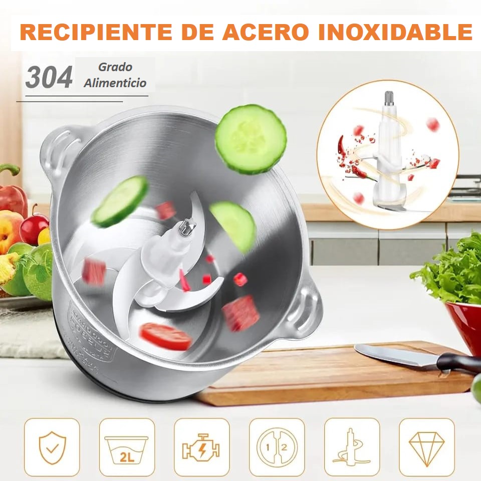 PROCESADOR DE ALIMENTOS 1000W - Imagen 9