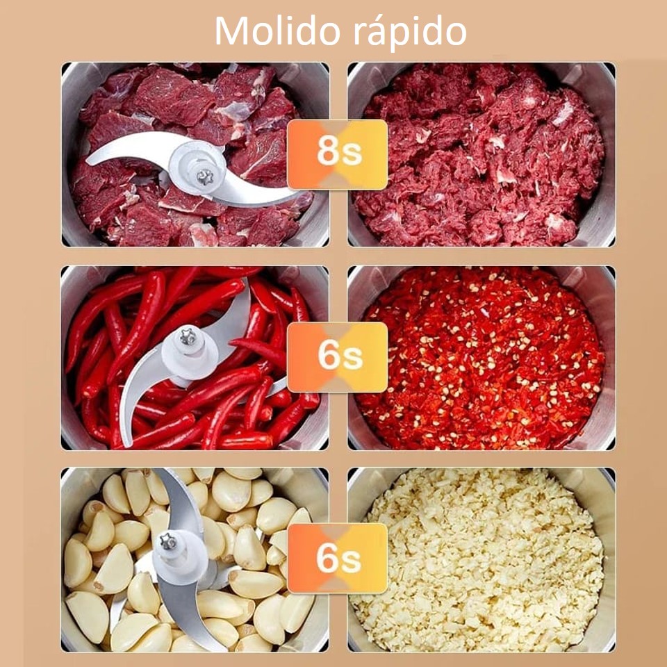 PROCESADOR DE ALIMENTOS 1000W - Imagen 10