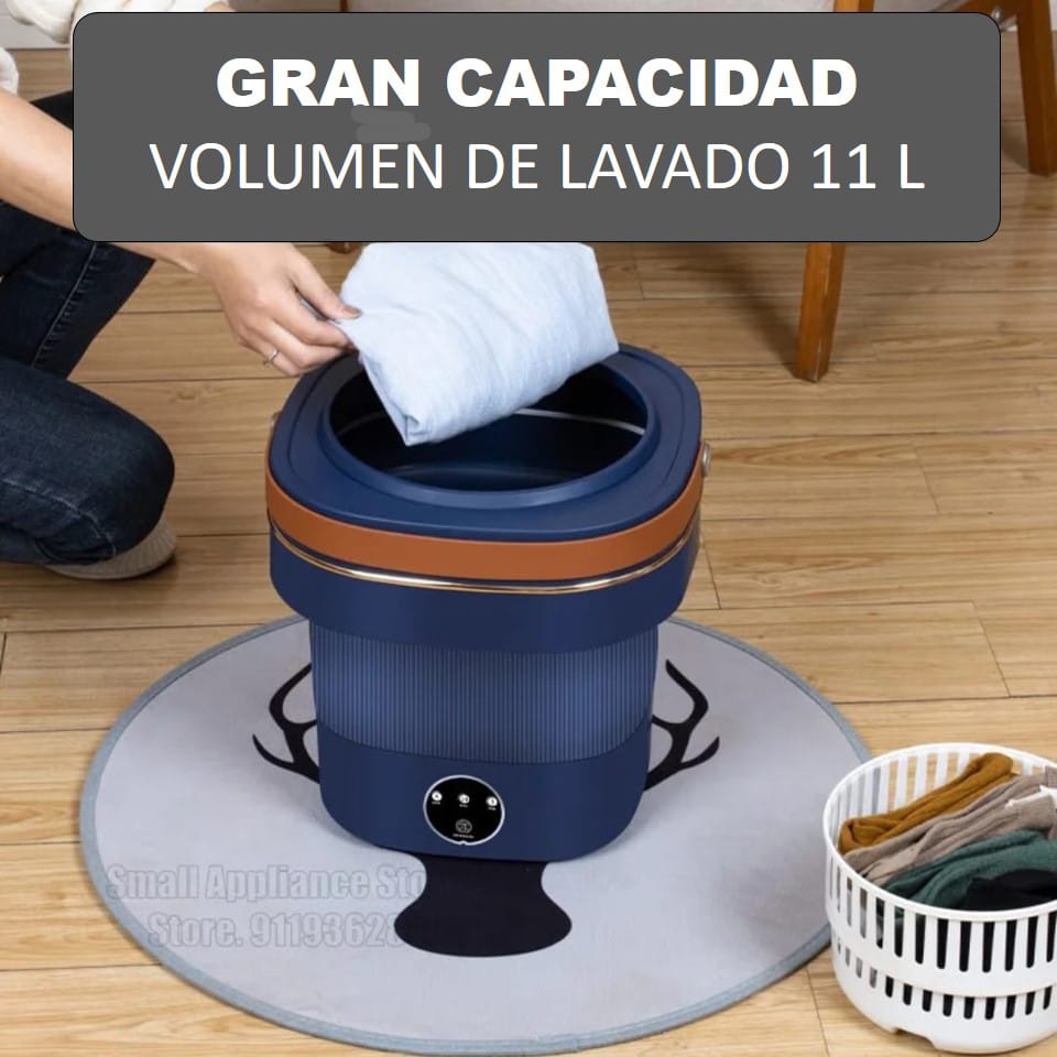 MINI LAVADORA/SECADORA PÓRTATIL 11L - Imagen 4