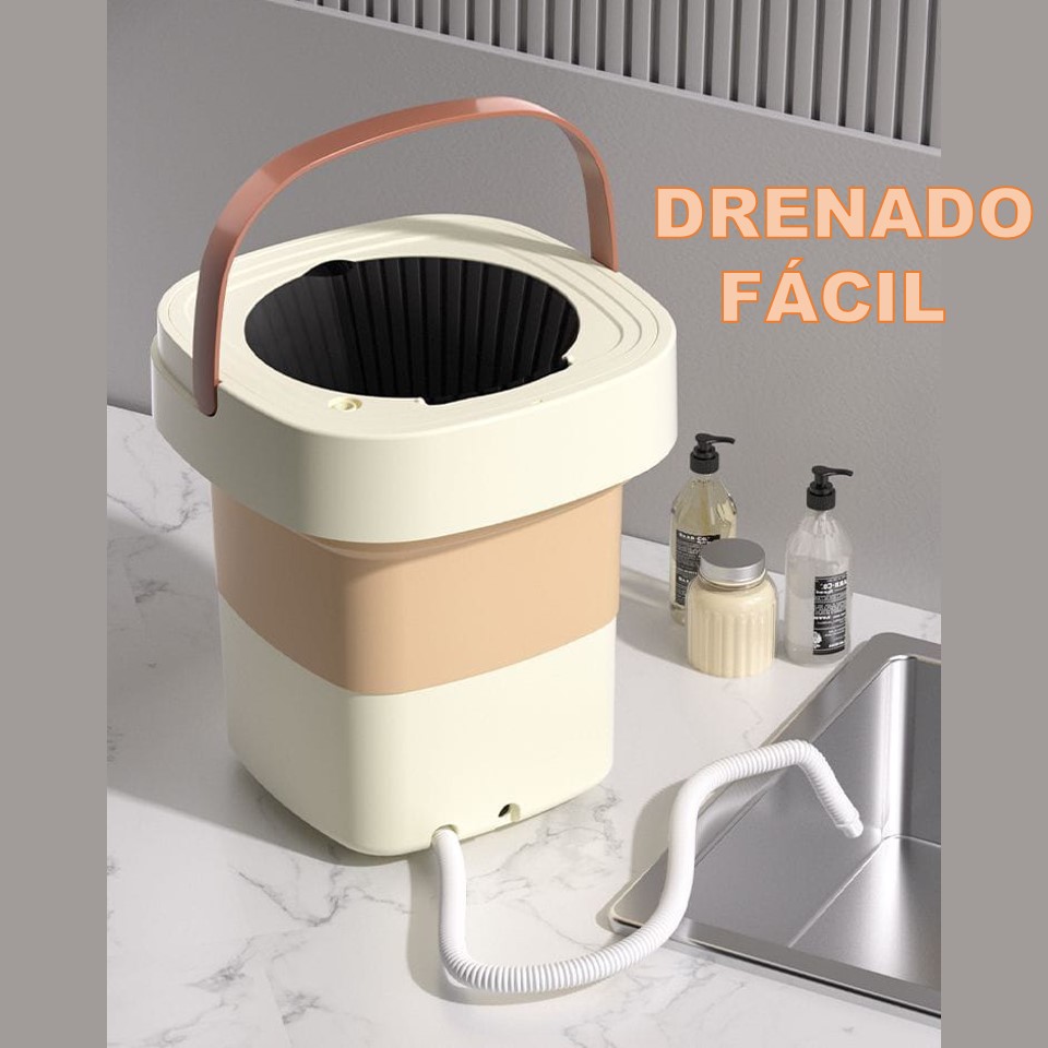 MINI LAVADORA/SECADORA PÓRTATIL 11L - Imagen 5