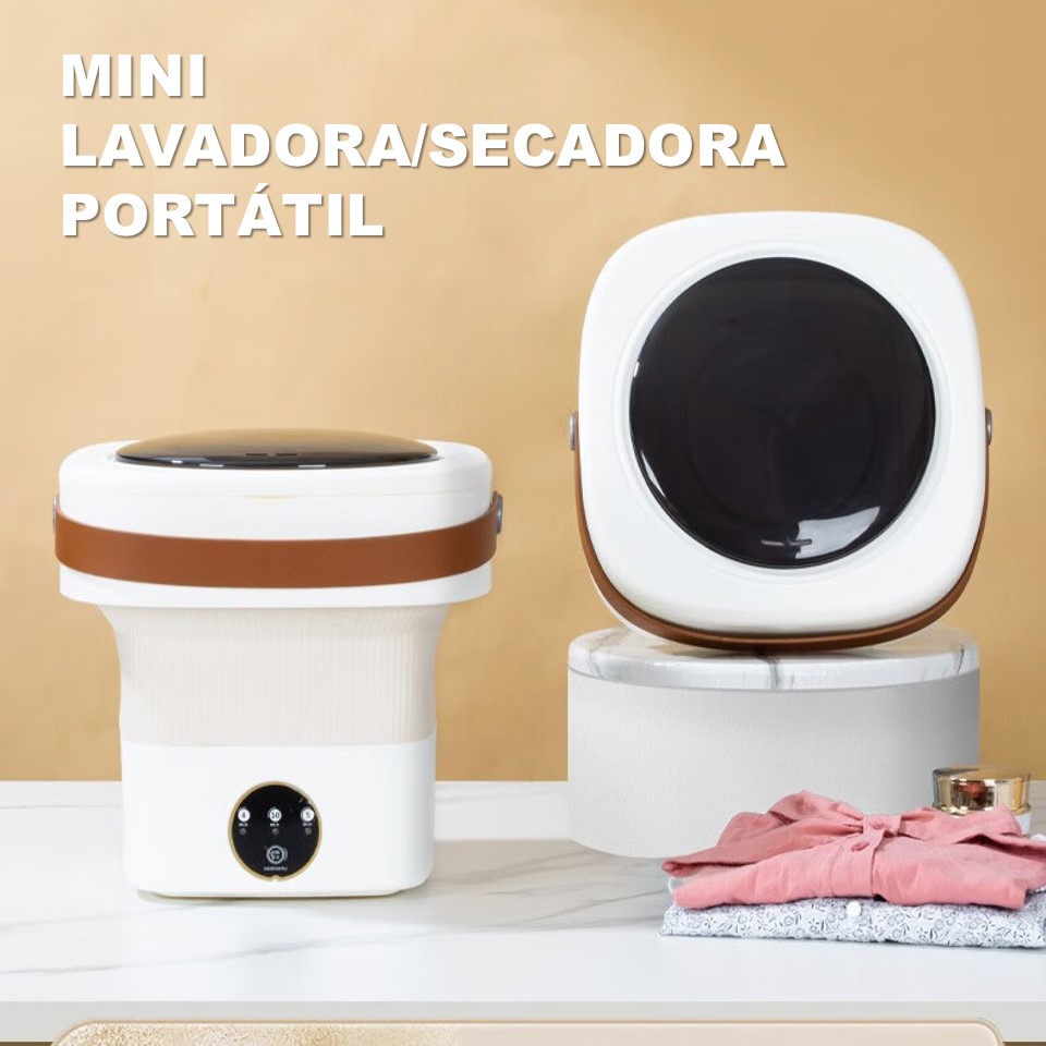 MINI LAVADORA/SECADORA PÓRTATIL 11L
