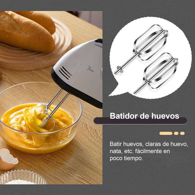 BATIDORA C/ PEDESTAL Y TAZÓN ACERO INOXIDABLE 200W/ 2.5L - Imagen 7